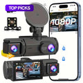 Car Dashcam, HD Car DVR with 32GB Memory Card - Vehicle Video Surveillance Recorder, Compatible with Cars, Trucks & Suvs - Auto DVR for Video Recording #TOP PICKS